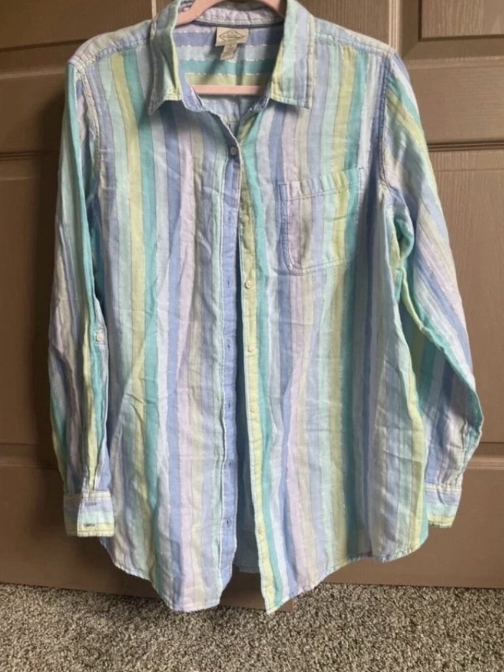Tunic shirt long sleeves size XL woman